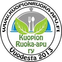 Kuopion ruoka-apu ry logo. www. kuopionruoka-apu.fi. Vuodesta 2013.
