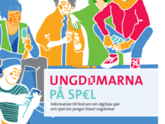 Pärmbild för publikationen Ungdomarna på spel.