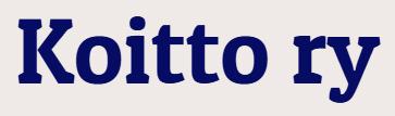 Koitto ry logo.