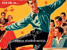 Tässä on Tarmo. Hänellä ei ole huolta huomisesta. Hän tekee mitä sydämensä halajaa, sillä hän on... Tipaton pöydällätanssija. Elä enemmän #Tipaton