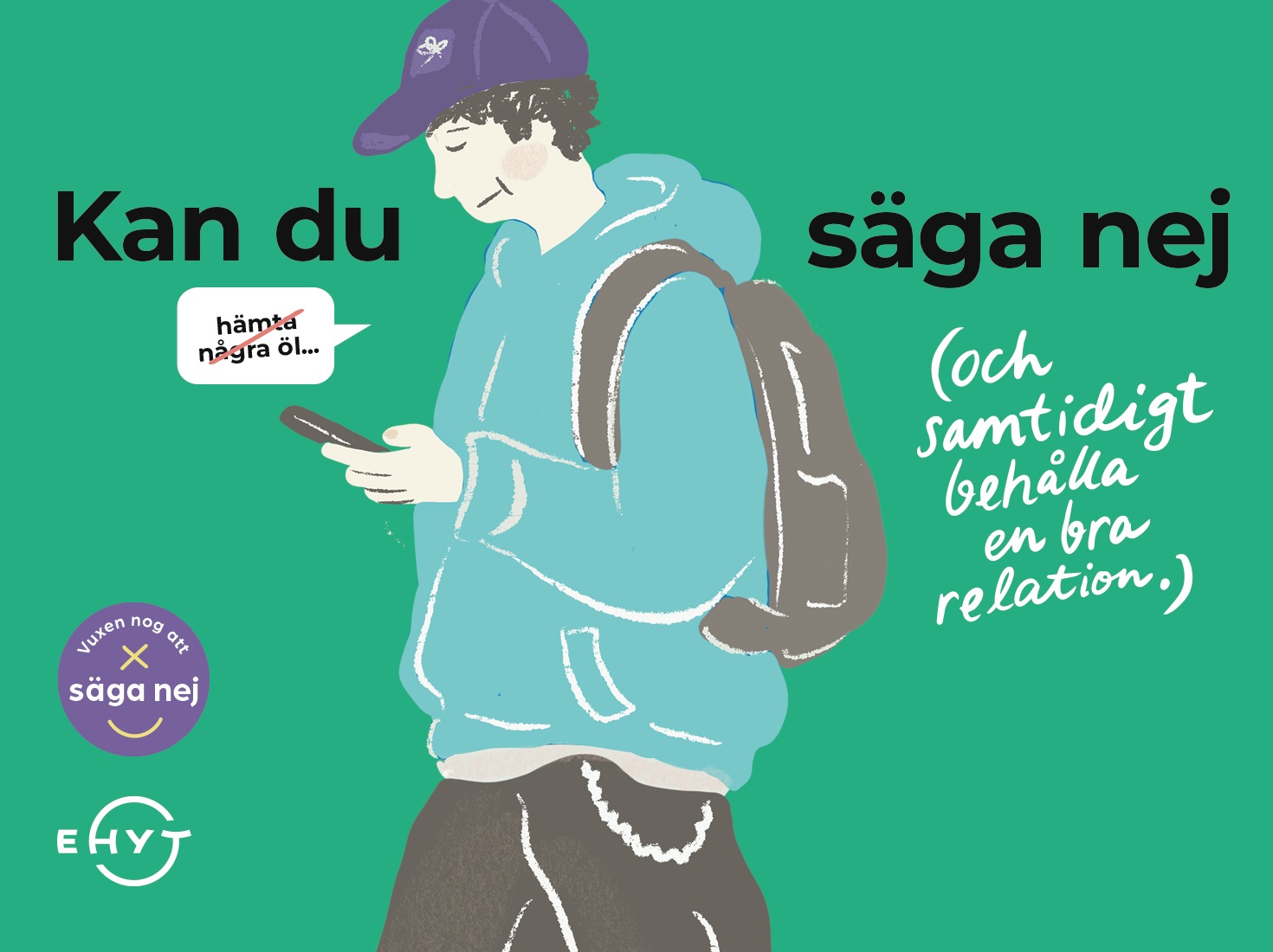 Kan du säga nej... och samtidigt behålla en bra relation. Vugen nog att säga nej, EHYT rf